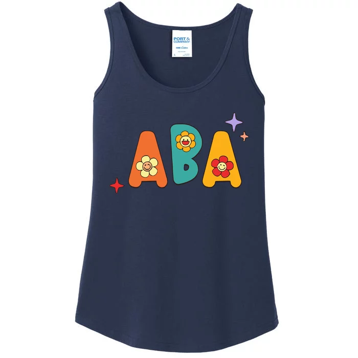 ABA Its A Beautiful Day To Shape Behaviors Ladies Essential Tank