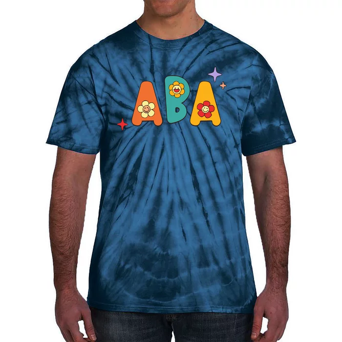 ABA Its A Beautiful Day To Shape Behaviors Tie-Dye T-Shirt