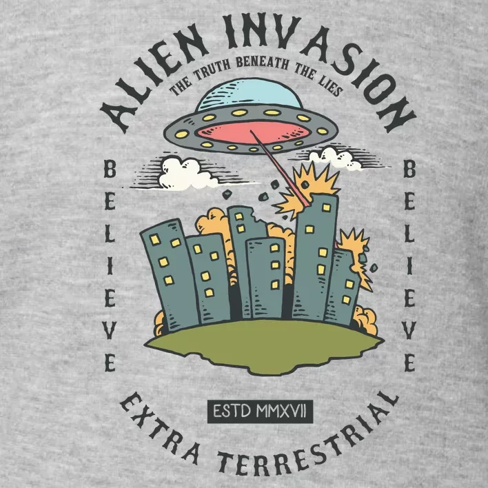 Alien Invasion Toddler Sweatshirt