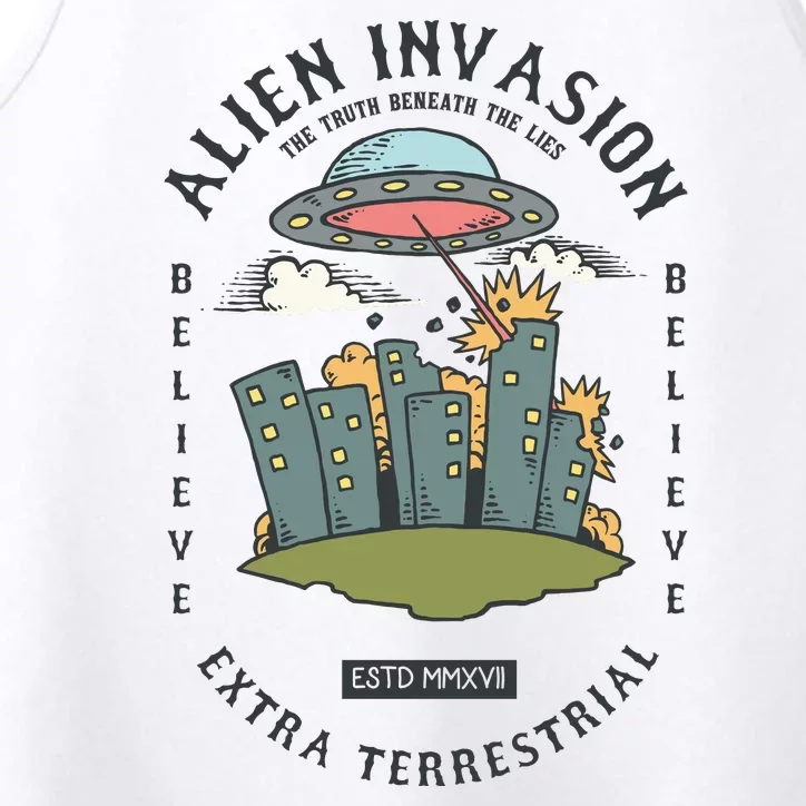 Alien Invasion Performance Tank