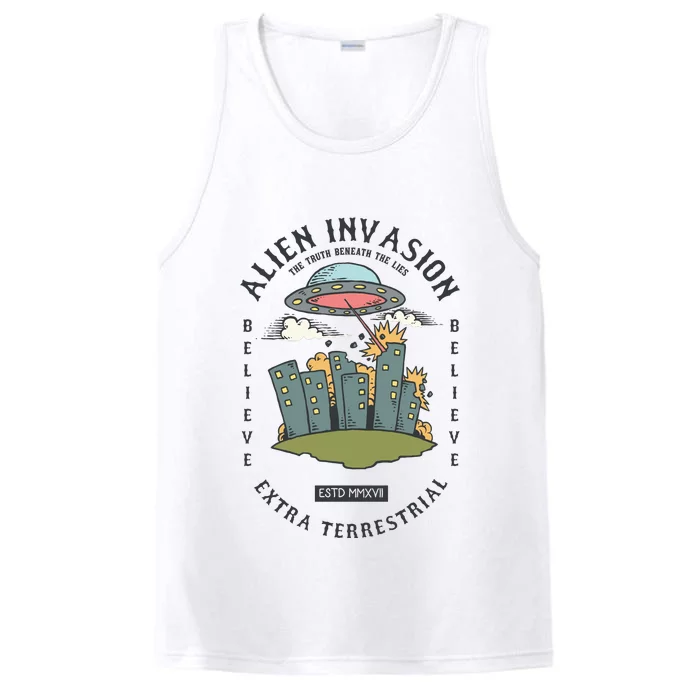 Alien Invasion Performance Tank