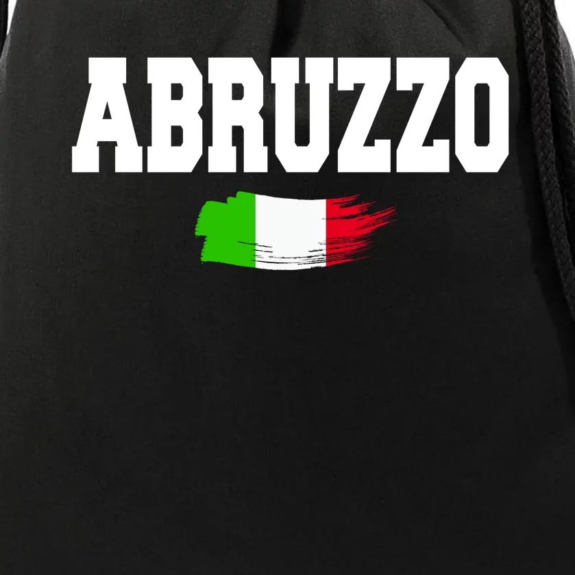 Abruzzo Italy Drawstring Bag