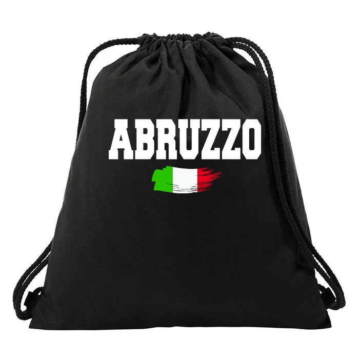 Abruzzo Italy Drawstring Bag