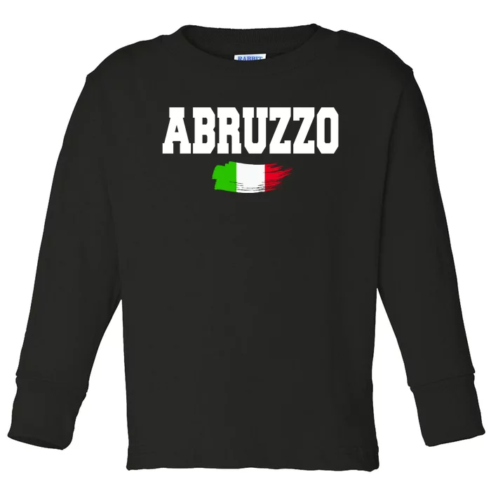 Abruzzo Italy Toddler Long Sleeve Shirt