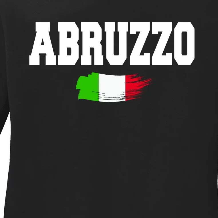 Abruzzo Italy Ladies Long Sleeve Shirt