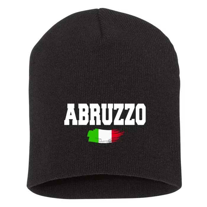 Abruzzo Italy Short Acrylic Beanie