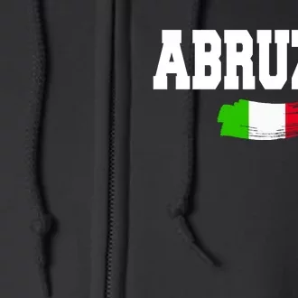 Abruzzo Italy Full Zip Hoodie