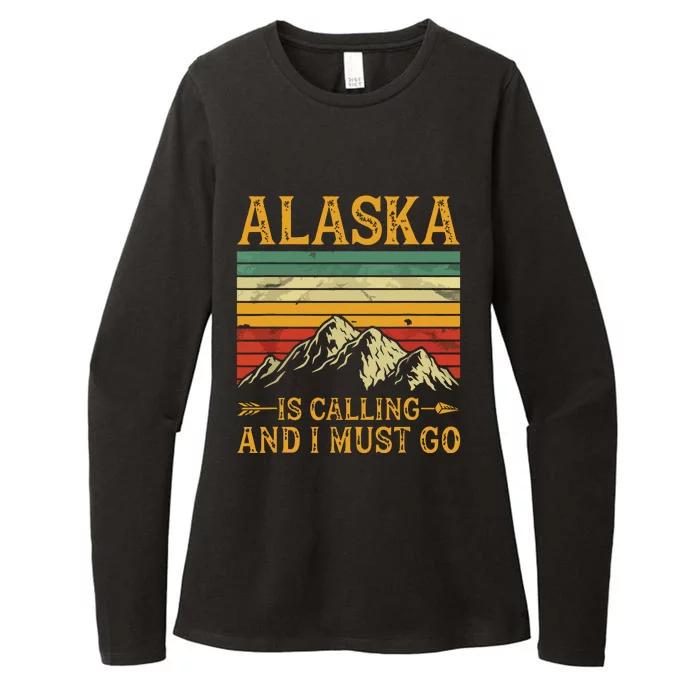 Alaska Is Calling And I Must Go Womens CVC Long Sleeve Shirt