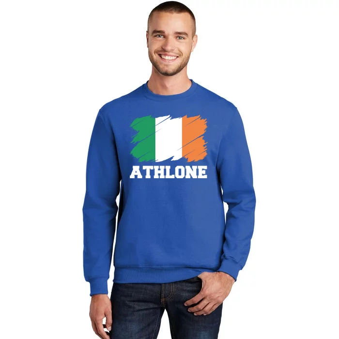 Athlone Ireland City éIre Irish Flag Meaningful Gift Tall Sweatshirt