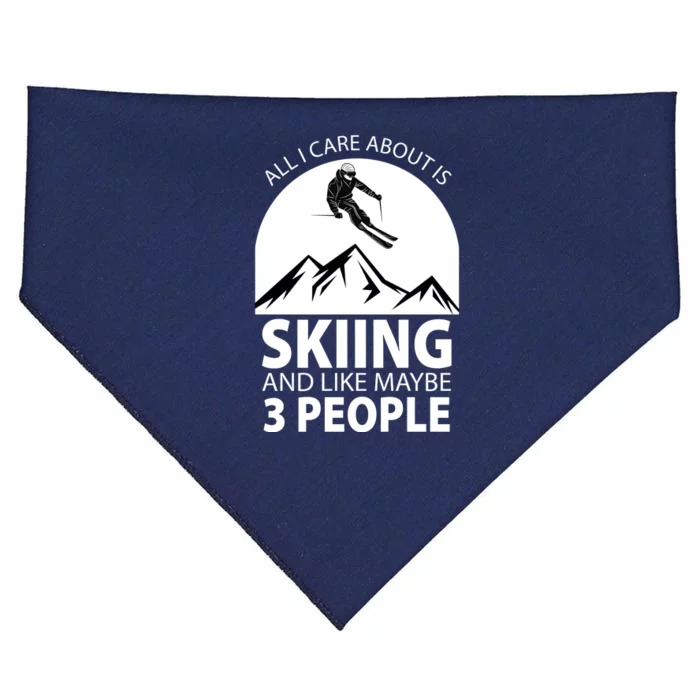 All I Care Abut Is Skilling And Like 3 People USA-Made Doggie Bandana