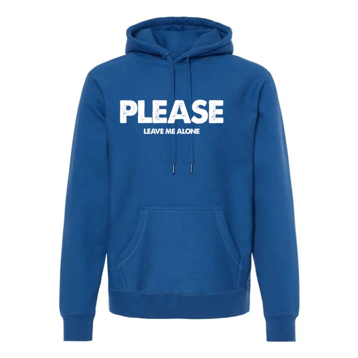 Antigiftsocial Introvert Club Solo Leave Me Alone Cute Gift Premium Hoodie