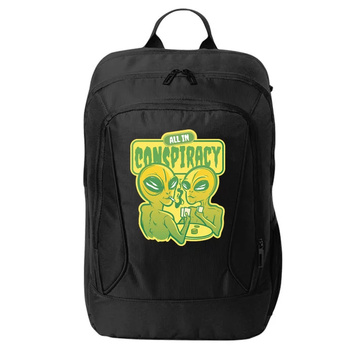 All In Conspiracy Poker Alien City Backpack