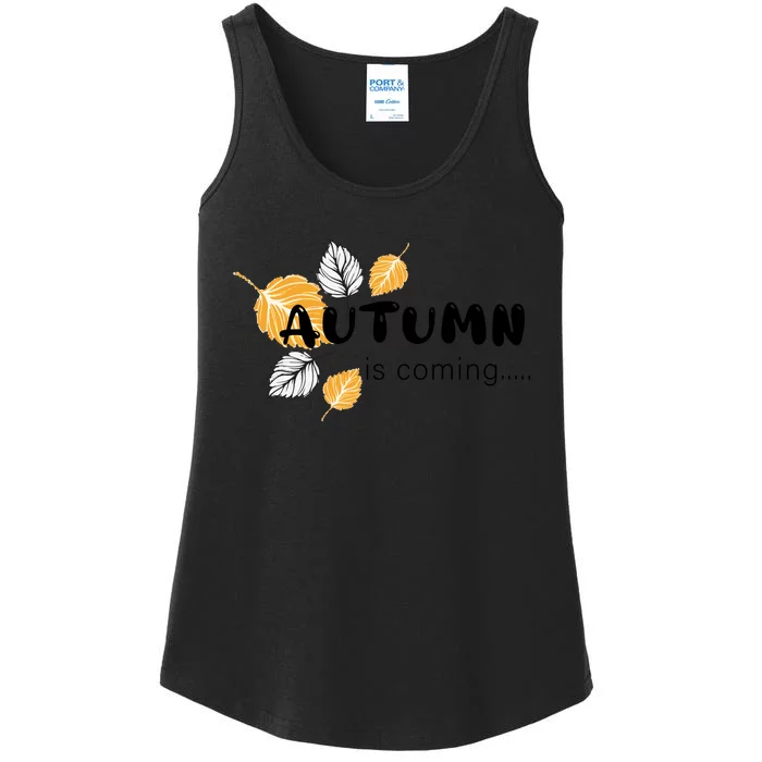 Autumn Is Coming Fall Collection Ladies Essential Tank