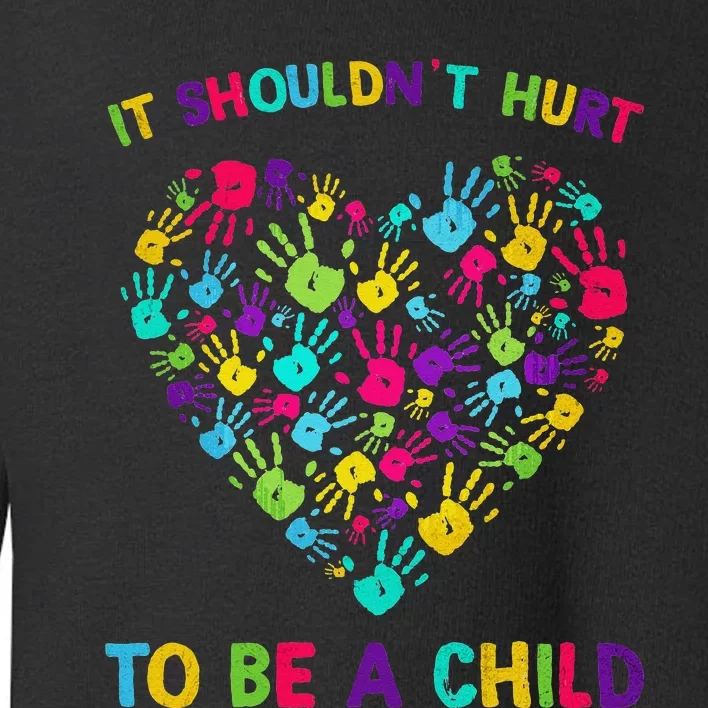 April Is Child Abuse Prevention Month Child Abuse Awareness Toddler Sweatshirt