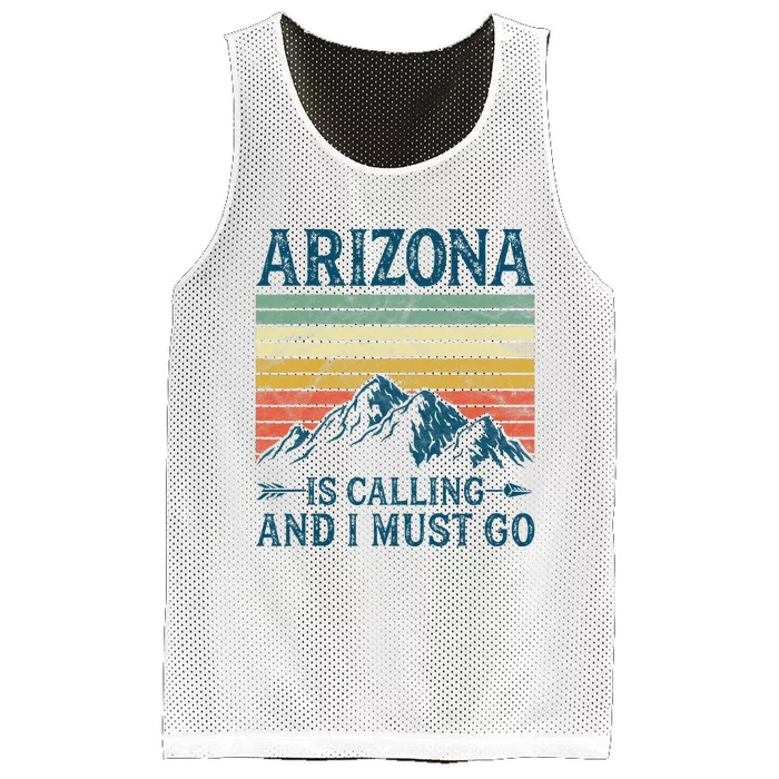 Arizona Is Calling And I Must Go Mesh Reversible Basketball Jersey Tank