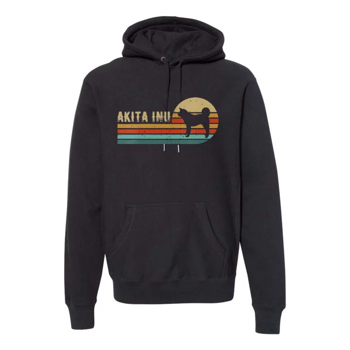 Akita Inu Dog Premium Hoodie