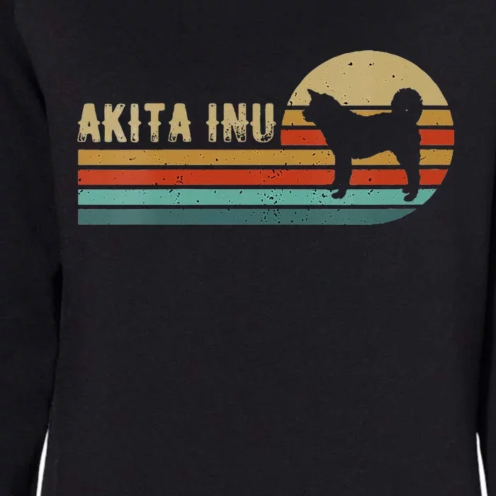 Akita Inu Dog Womens California Wash Sweatshirt