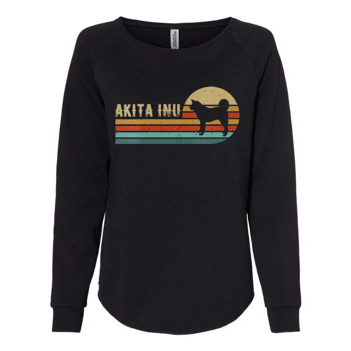 Akita Inu Dog Womens California Wash Sweatshirt