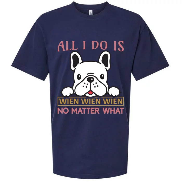 All I Do Is No Matter What Sueded Cloud Jersey T-Shirt