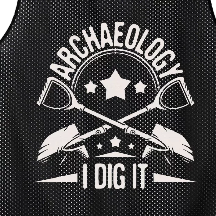 Archaeology I Dig It Archaeologist Archeologist Archeology Mesh Reversible Basketball Jersey Tank