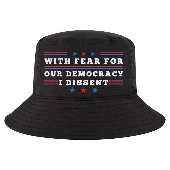 American I Dissent Democracy Support Cool Comfort Performance Bucket Hat