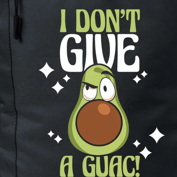 Avocado I Don't Give A Guac! Gift Daily Commute Backpack