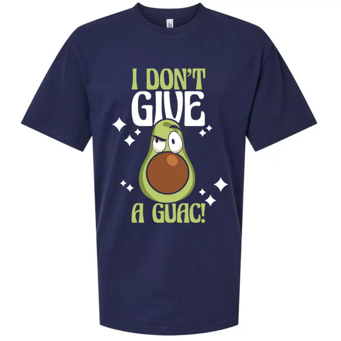 Avocado I Don't Give A Guac! Gift Sueded Cloud Jersey T-Shirt