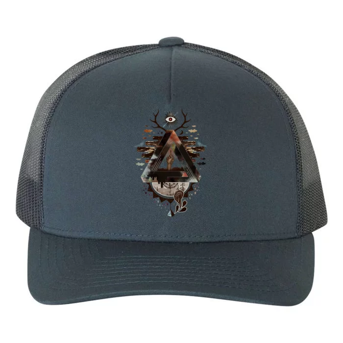 All Impossible Eye Yupoong Adult 5-Panel Trucker Hat