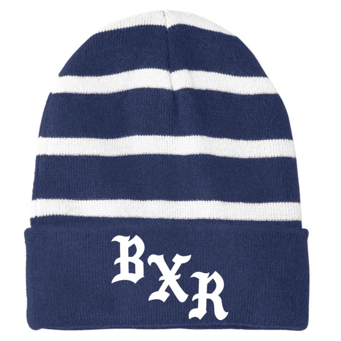 All I Ever Wanted Is Here In My Arms Born X Raised Striped Beanie with Solid Band