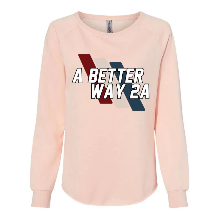 Abetterway2a In Extremely Vulnerable Right Now Womens California Wash Sweatshirt