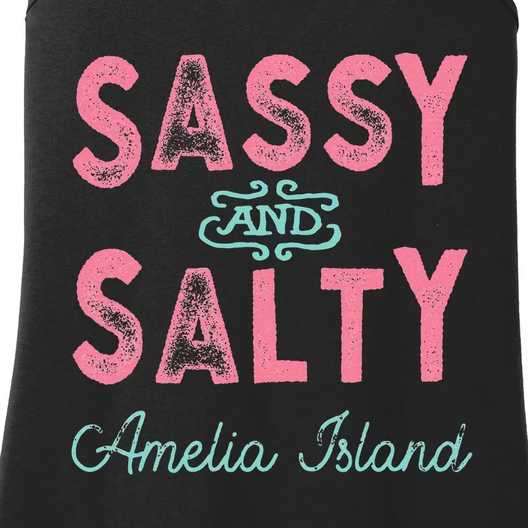 Amelia Island Florida Sassy Ladies Essential Tank