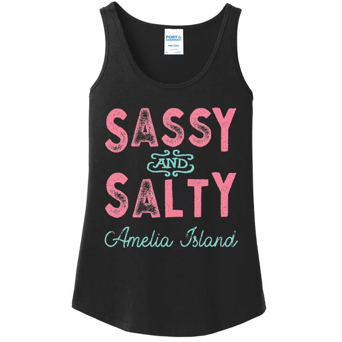 Amelia Island Florida Sassy Ladies Essential Tank