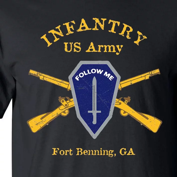 Army Infantry Fort Benning GA Tall T-Shirt