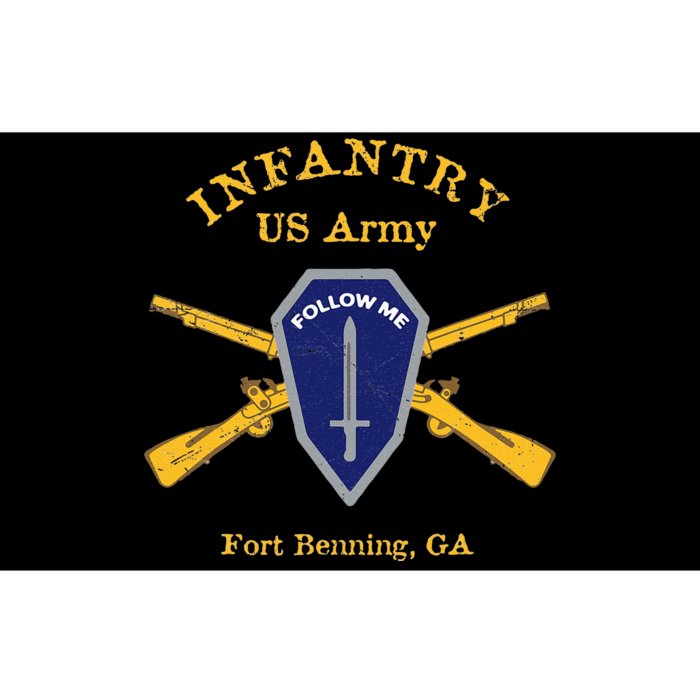 Army Infantry Fort Benning GA Bumper Sticker