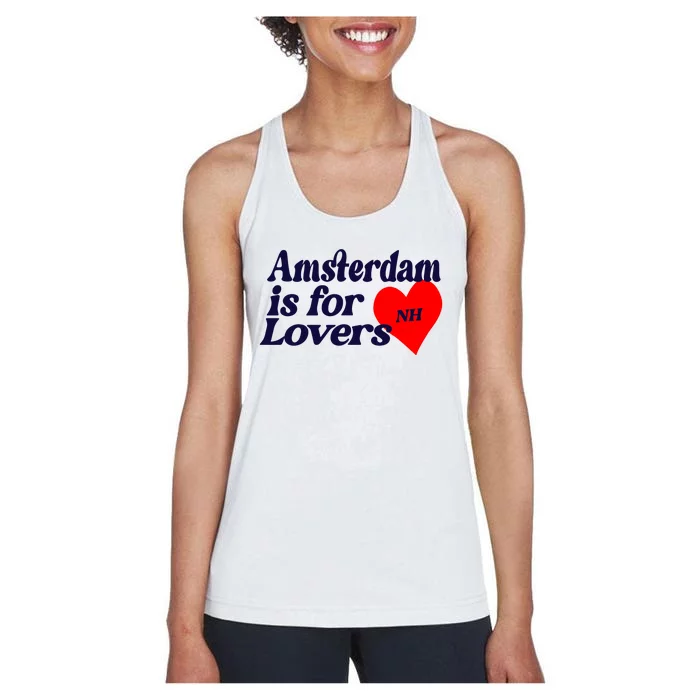 Amsterdam Is For Lovers Niall Horan Women's Racerback Tank