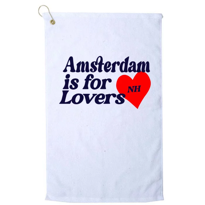 Amsterdam Is For Lovers Niall Horan Platinum Collection Golf Towel