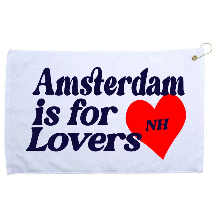 Amsterdam Is For Lovers Niall Horan Grommeted Golf Towel