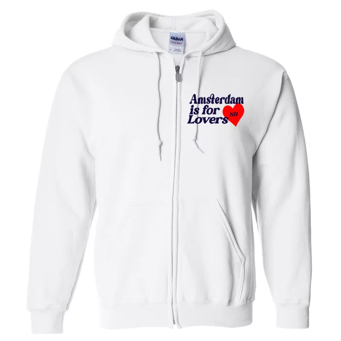 Amsterdam Is For Lovers Niall Horan Full Zip Hoodie