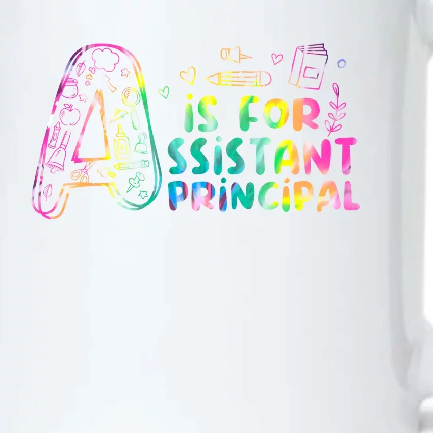 A Is For Assistant Principal School Assistant Principal Meaningful Gift Black Color Changing Mug