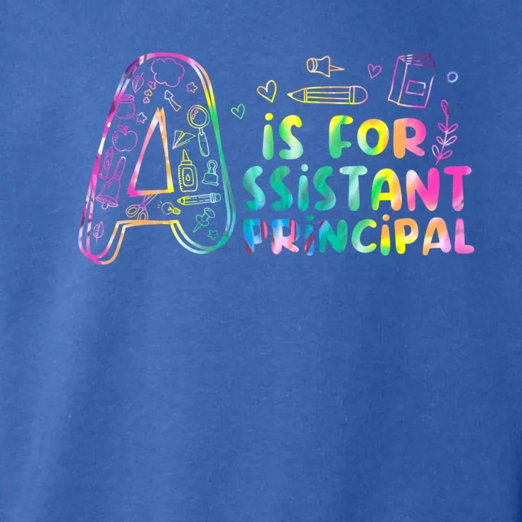 A Is For Assistant Principal School Assistant Principal Meaningful Gift Toddler Hoodie