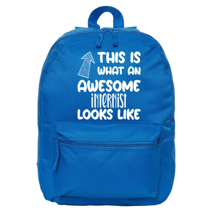 Awesome Internist Funny Occupation Gift 16 in Basic Backpack