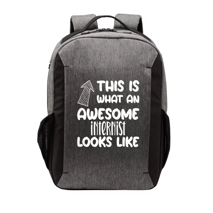 Awesome Internist Funny Occupation Gift Vector Backpack