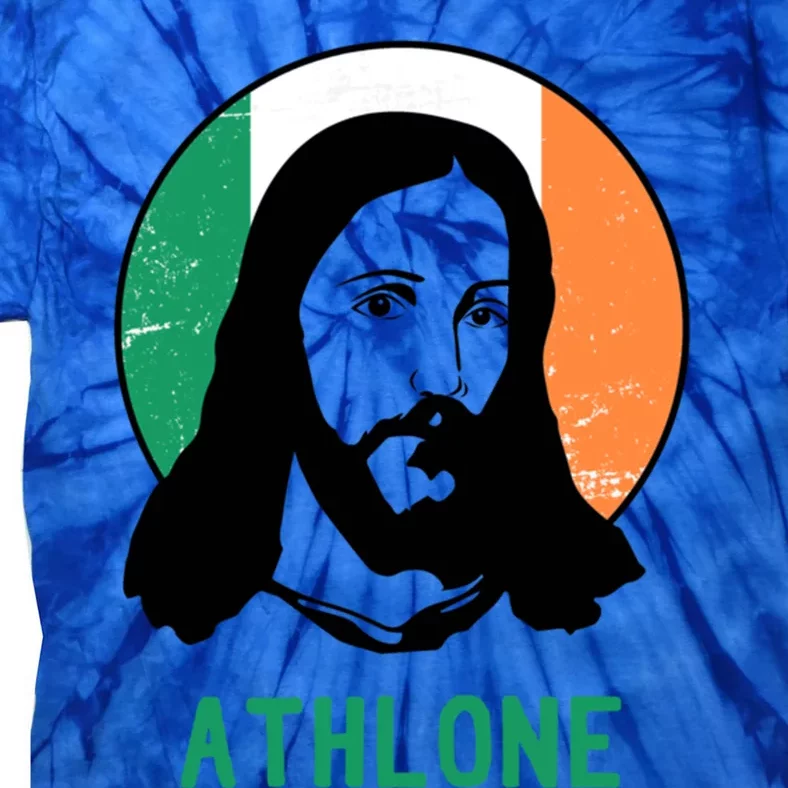 Athlone Ireland Flag Jesus St Patricks Day Cool Gift Tie-Dye T-Shirt