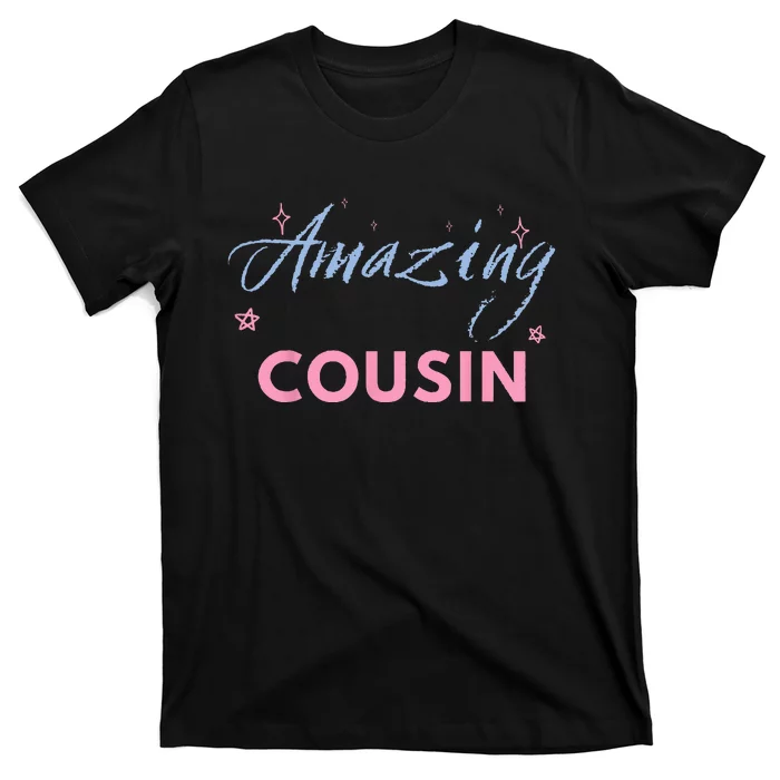 A Is For Amazing Colorful Amazing Cousin T-Shirt