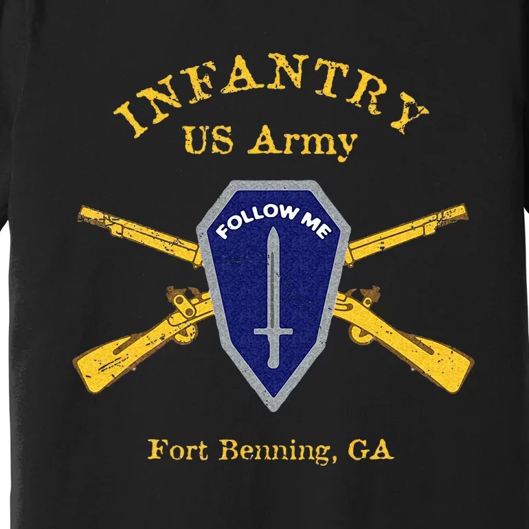 Army Infantry Fort Benning GA Premium T-Shirt