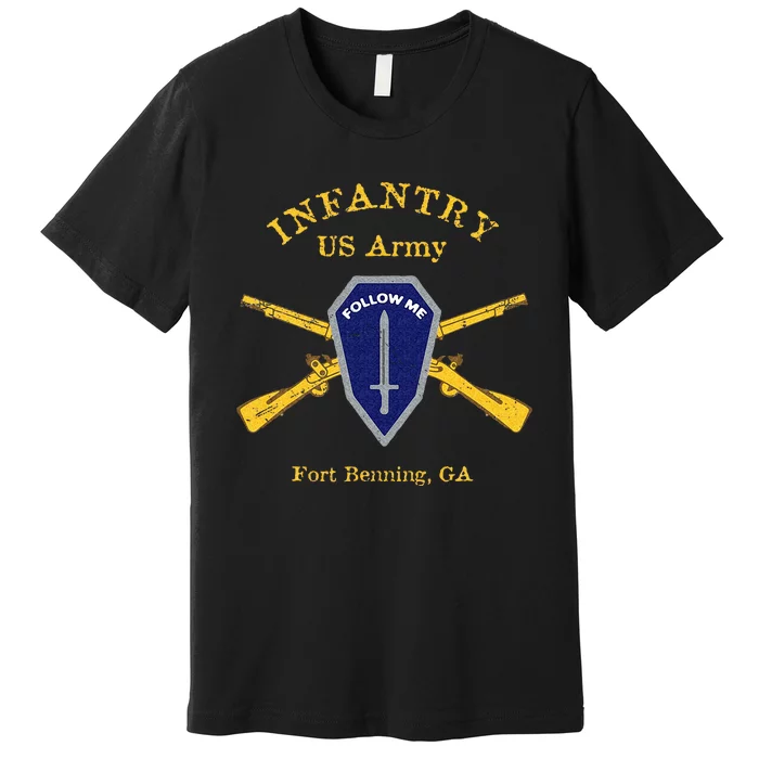 Army Infantry Fort Benning GA Premium T-Shirt