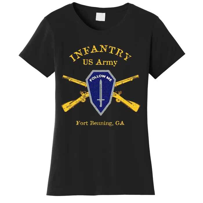 Army Infantry Fort Benning GA Women's T-Shirt