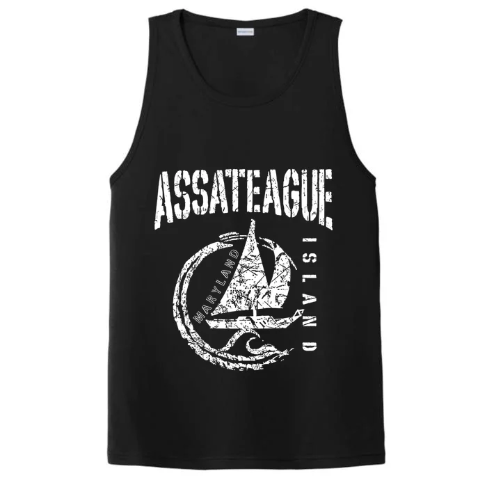 Assateague Island Gift Performance Tank