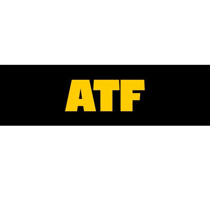 Atf Is Gay Front And Back Human Rights Equality Pride Bumper Sticker