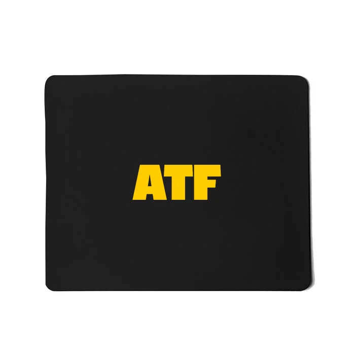 Atf Is Gay Front And Back Human Rights Equality Pride Front & Back Mousepad